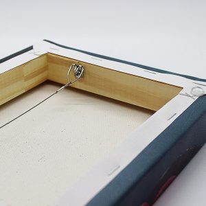 Wire Hanger on Canvas