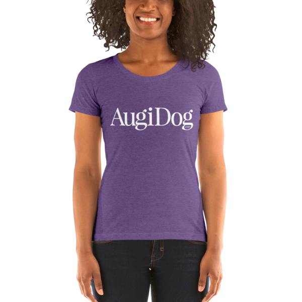 Purple Tri-Blend AugiDog Shirt